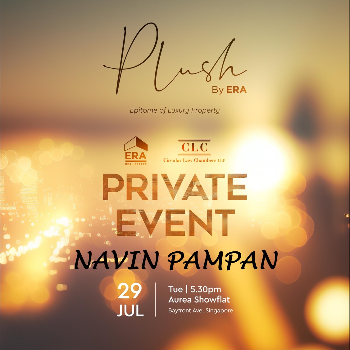 PLUSH By ERA x Circular Law Chambers (July 2025)